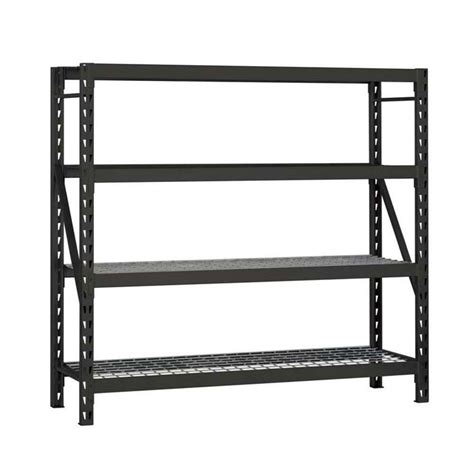 edsal 4 shelf medium duty metal bracket|edsal muscle rack.